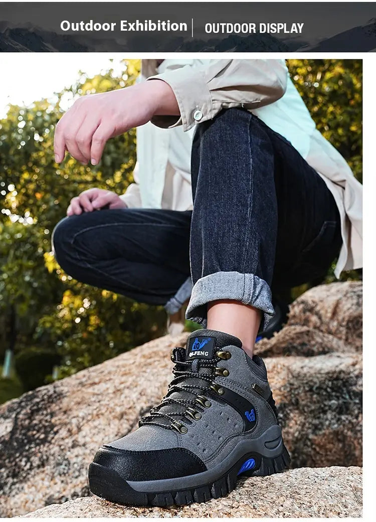 Classic Outdoor Cross-country Breathable Hiking Shoes