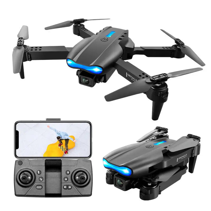 4K Dual Camera Remote Control Three-sided Obstacle Avoidance Drone - Beyond Trends Hub 