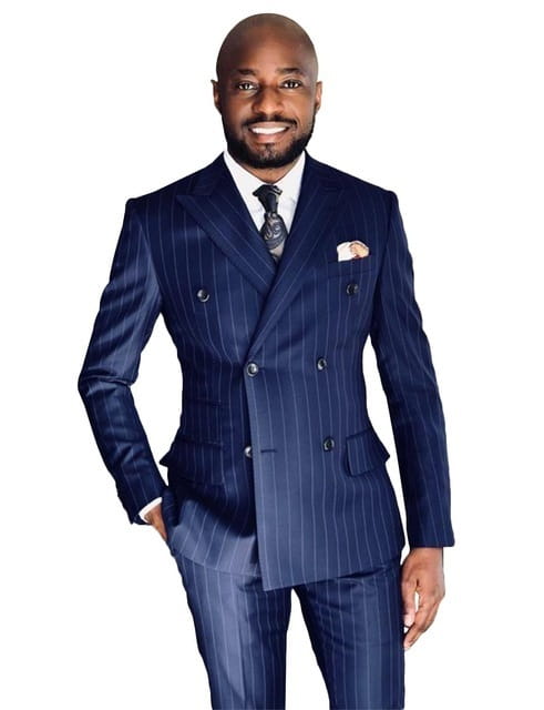 Men’s One Button Three Piece Formal Suit