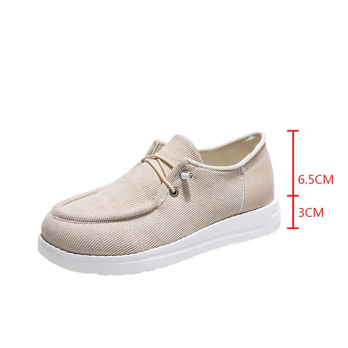 Flat Shoes Woman Breathable Elastic Band Casual Shoes Walking