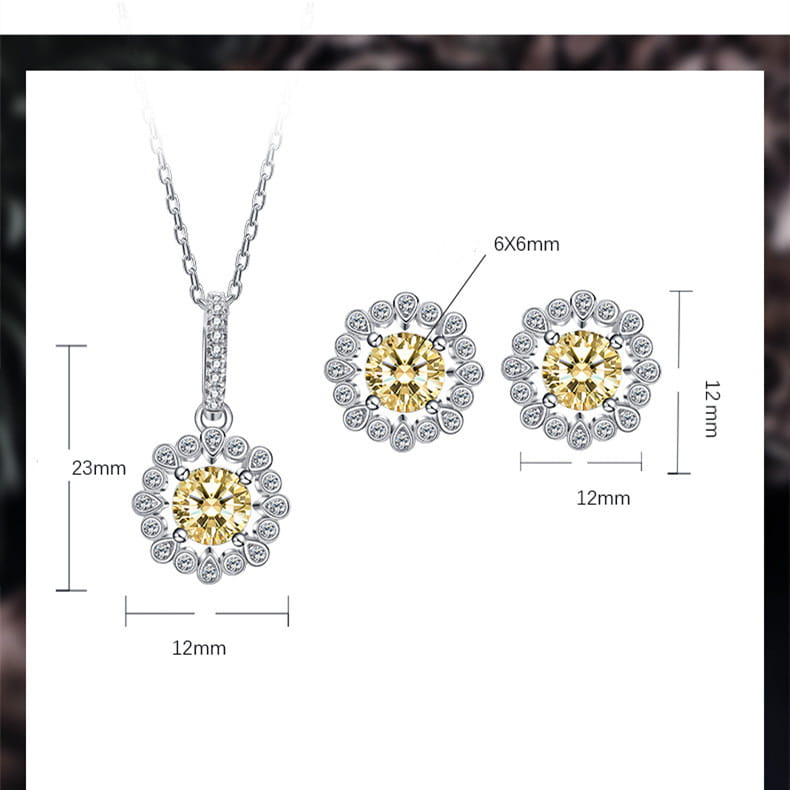 925 Sterling Silver Jewellery Set Of Two