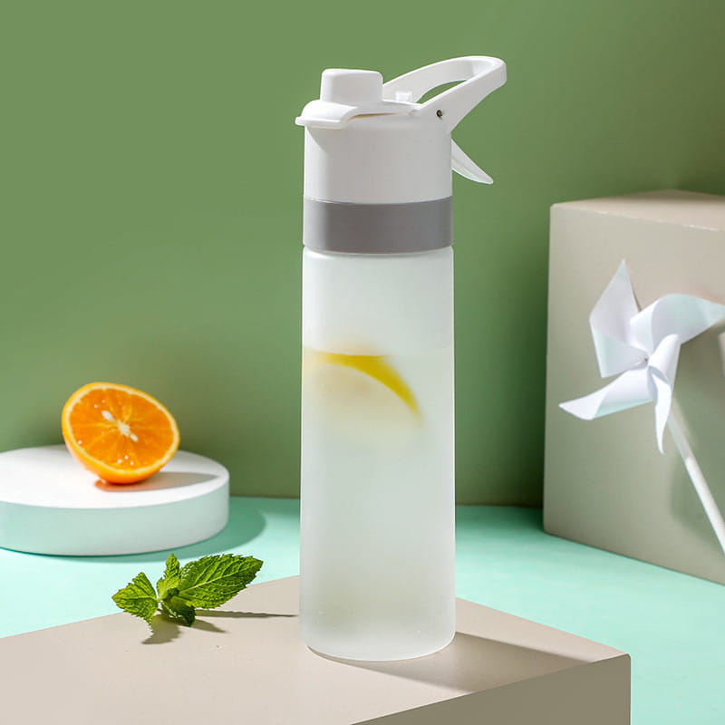Spray Water Bottle For Girls Outdoor Sport Fitness Water Cup Large Capacity Spray Bottle Drinkware Travel Bottles