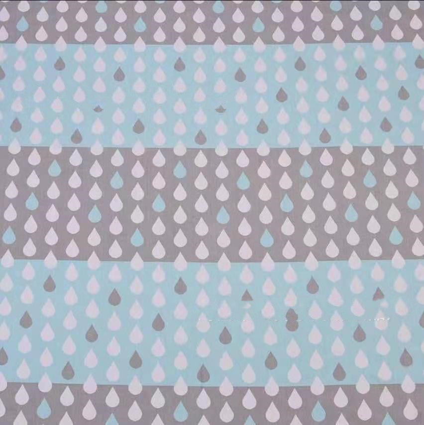 Cotton twill printed fabric cotton bed sheet ECG