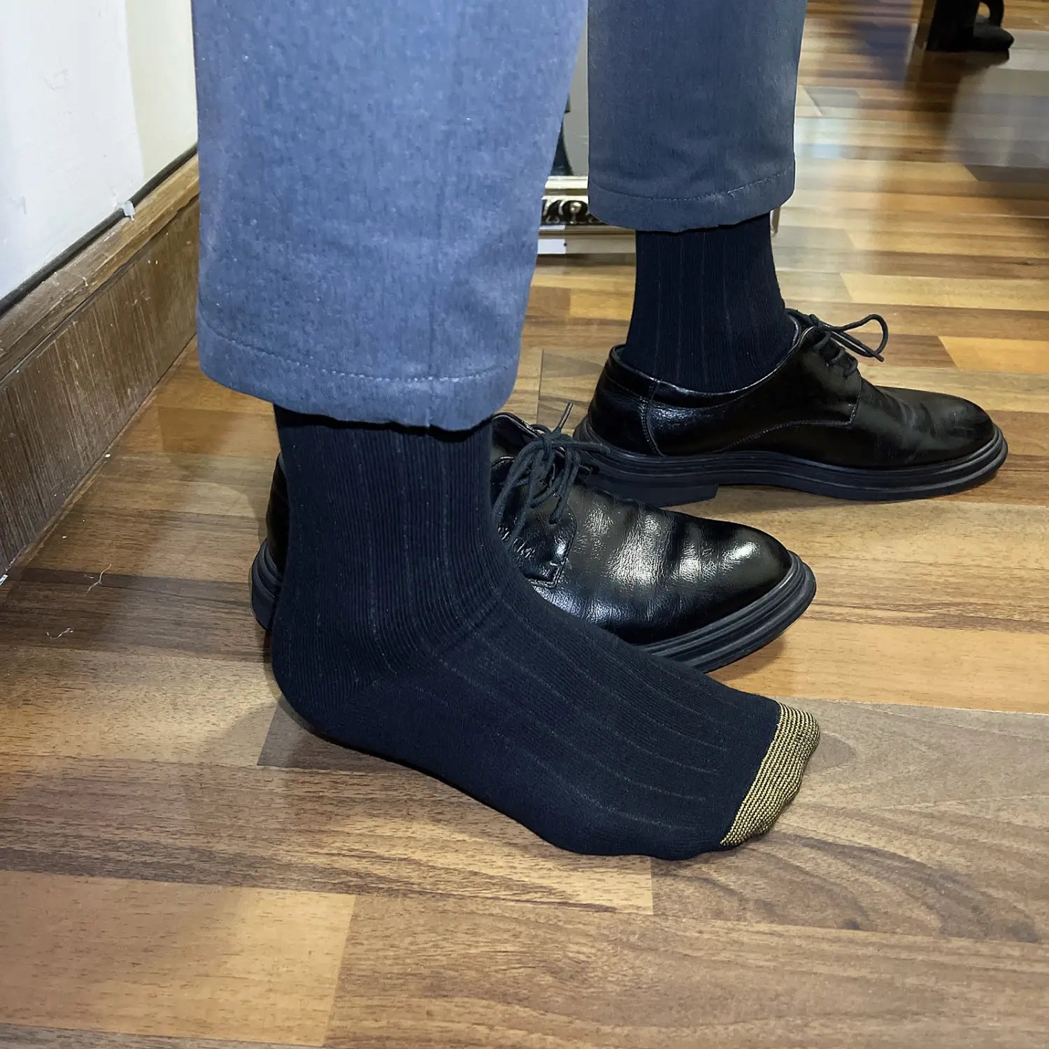 Men’s Formal Wear Long Tube Cotton Socks