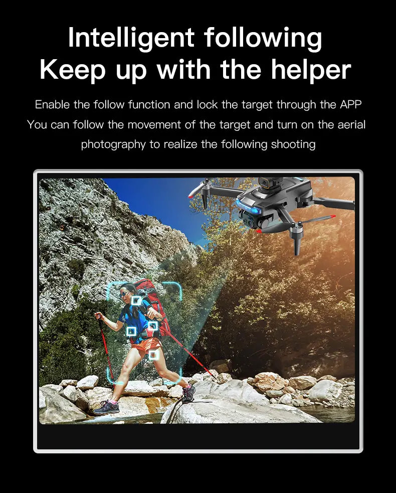 Automatic Return To Avoid Obstacles Drone Folding High-definition Aerial Photography Remote Control Quadcopter Drone