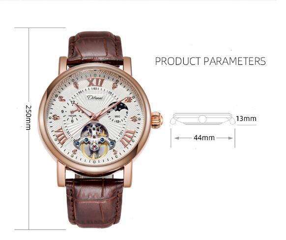 Men’s Fashion Trend Waterproof Automatic Mechanical Watch