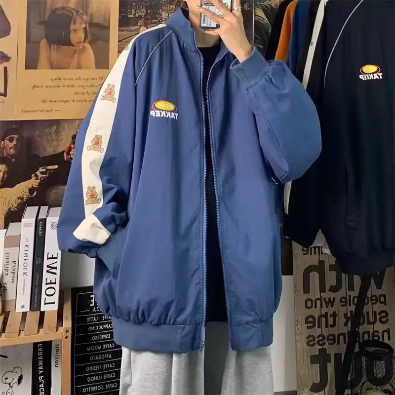 Spring And Autumn Vintage Fashion Coat Men