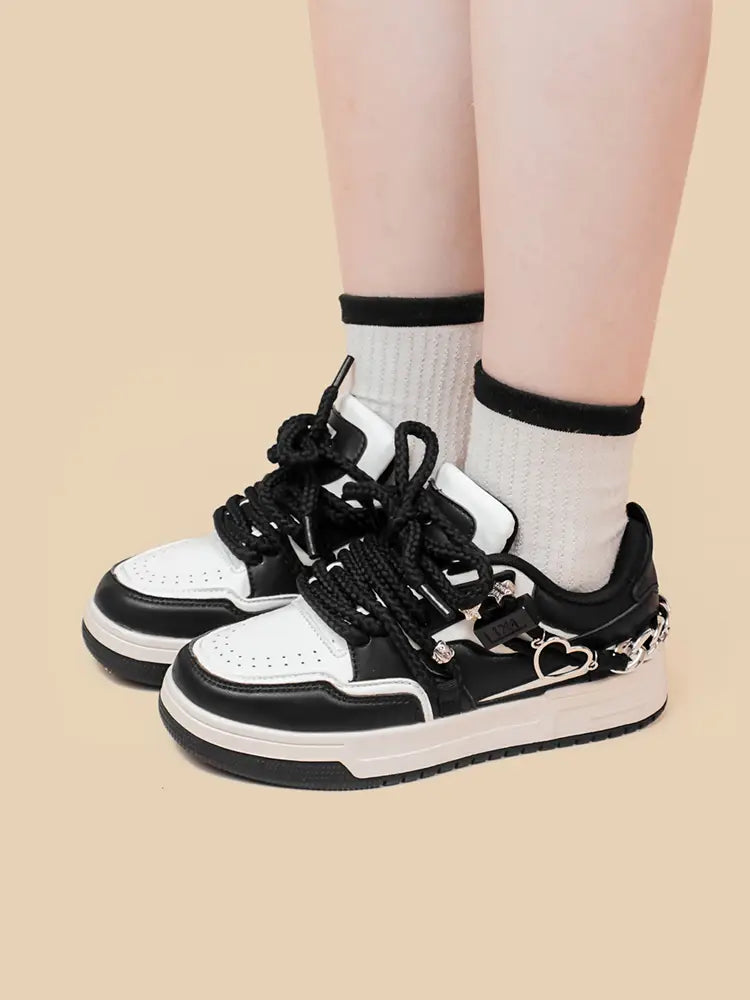 Design Emotional Lovers Breathable Platform Shoes Woman