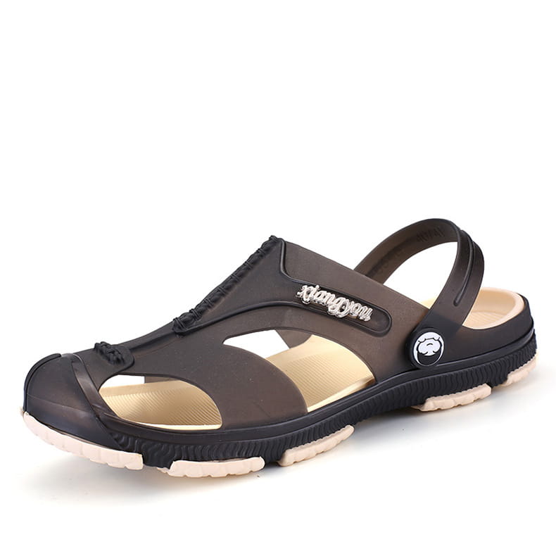Men’s Plus Size Slippers Baotou Half Slippers