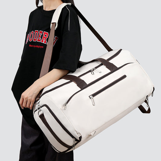 Versatile Sports & Travel ToteCrossbody Bag With Dry-Wet Separation And Multi-Function Design For Fitness