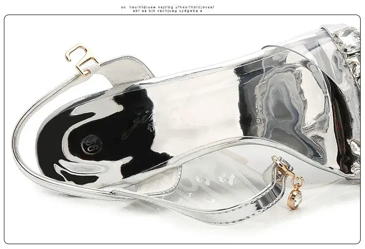 High Quality Buckle Strap Sexy Vintage 15cm High Heels Nightclub Shoes