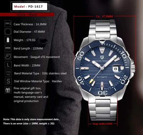 Men’s mechanical watches