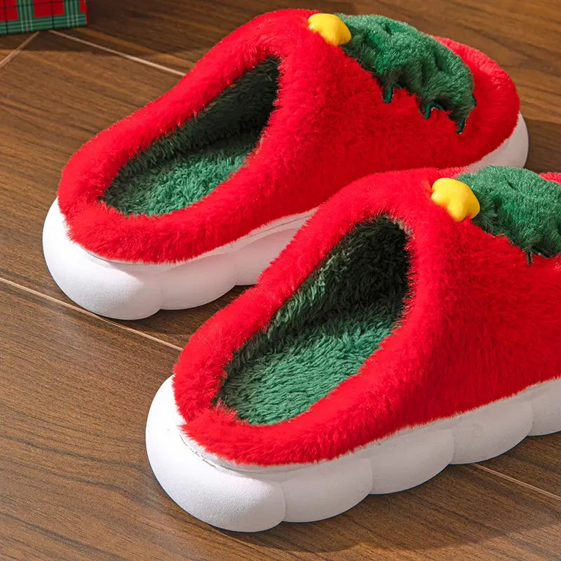 Christmas Tree Women’s Home Slippers
