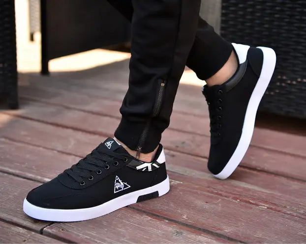 Casual canvas student shoes
