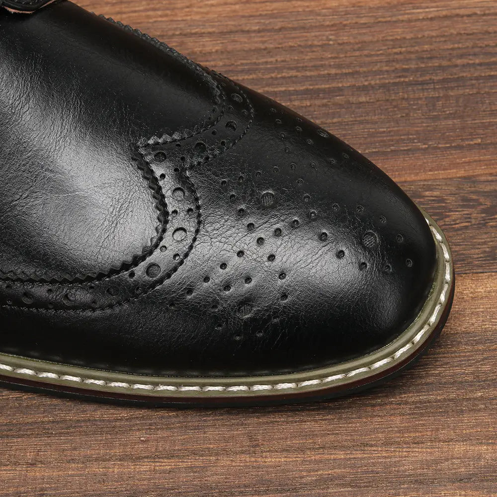 Classic Brogue Business Shoes Men