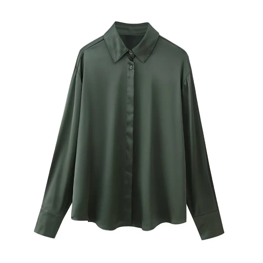 Sleeve Female Loose Shirt Suits Y2k Vintage