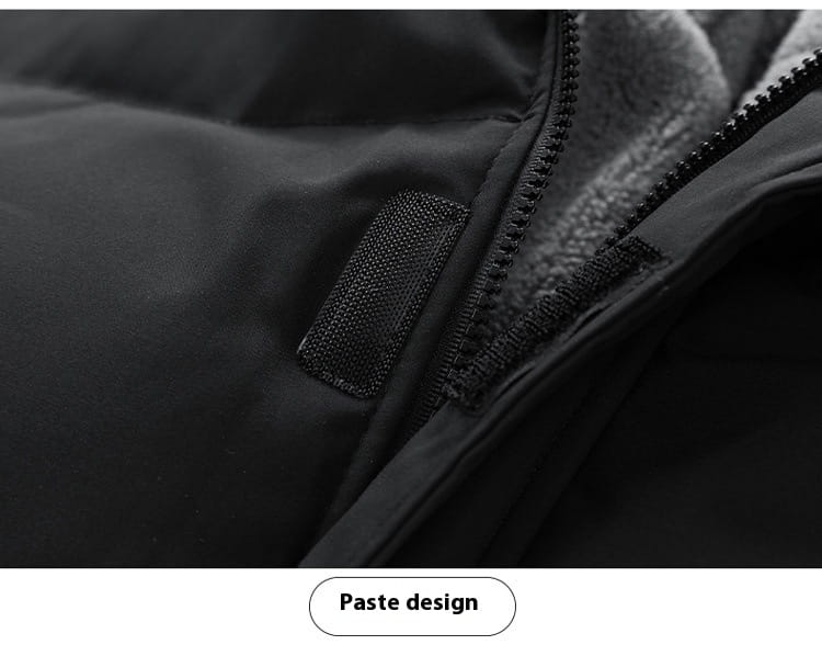 Two Pieces Loose Padded Coat Men