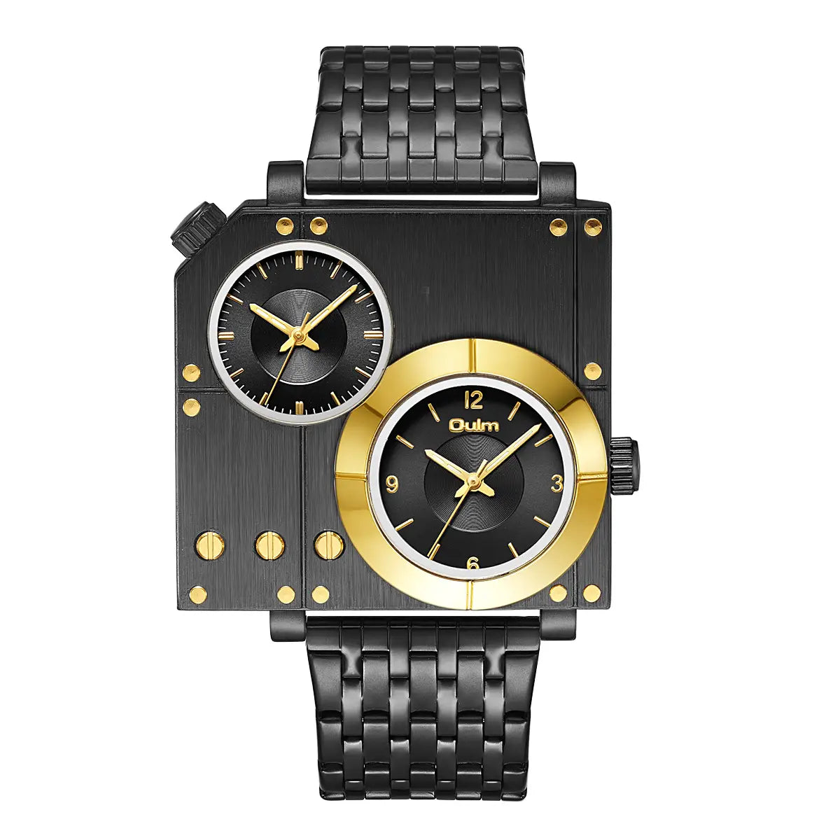 Men’s Square Personality Casual Large Dial Watch