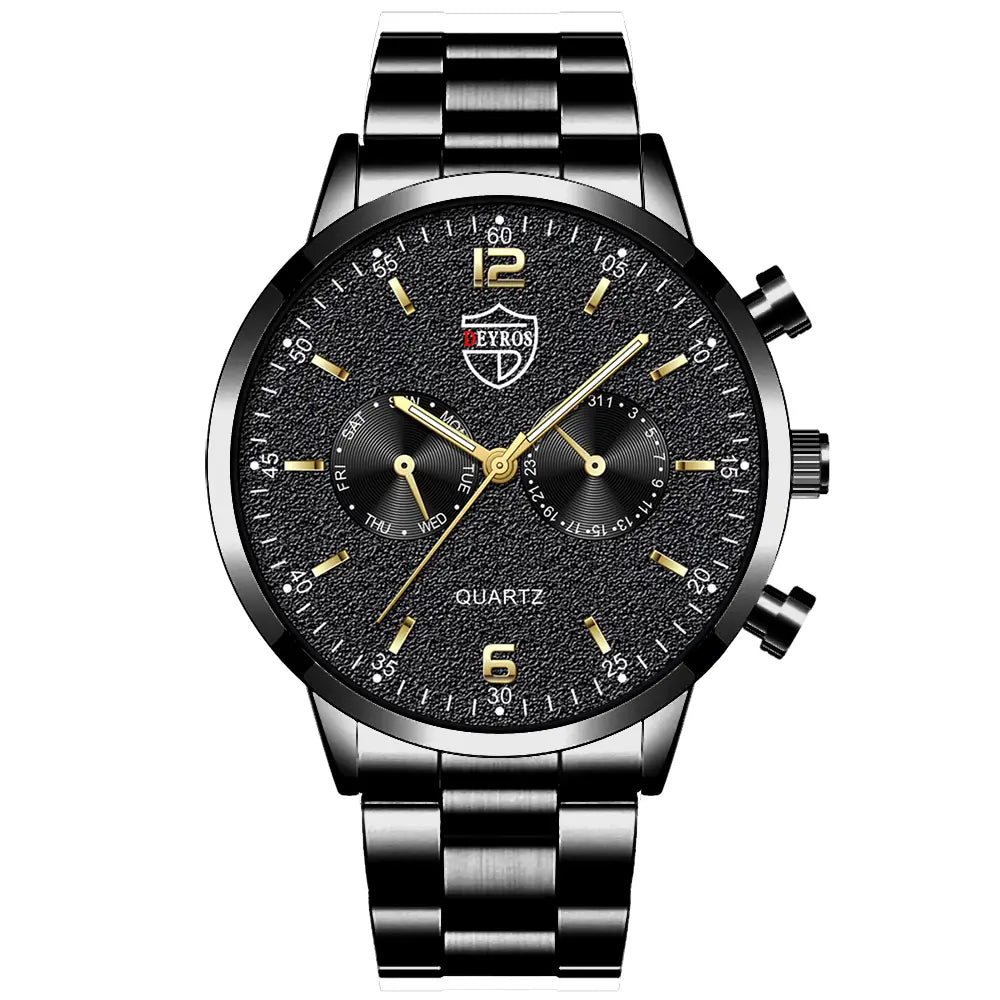 Men’s Calendar Luminous Quartz Watch