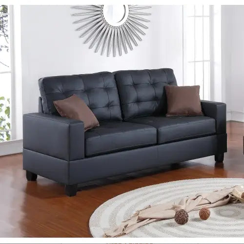Living Room Furniture 2pc Sofa Set
