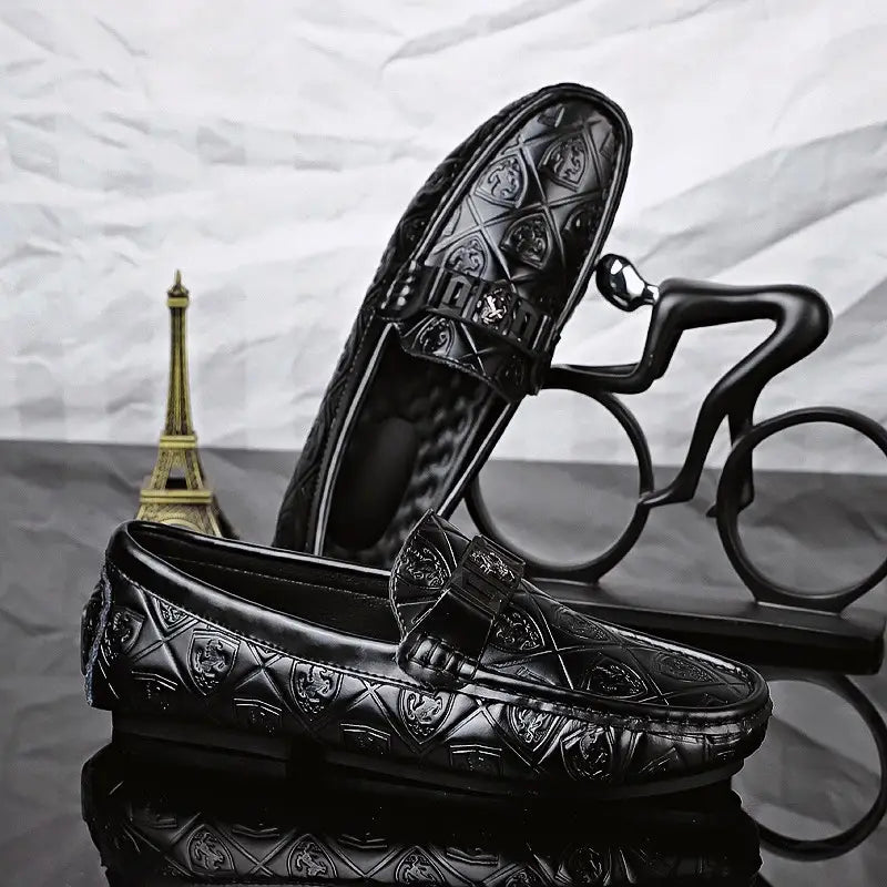 Men’s lazy shoes leather