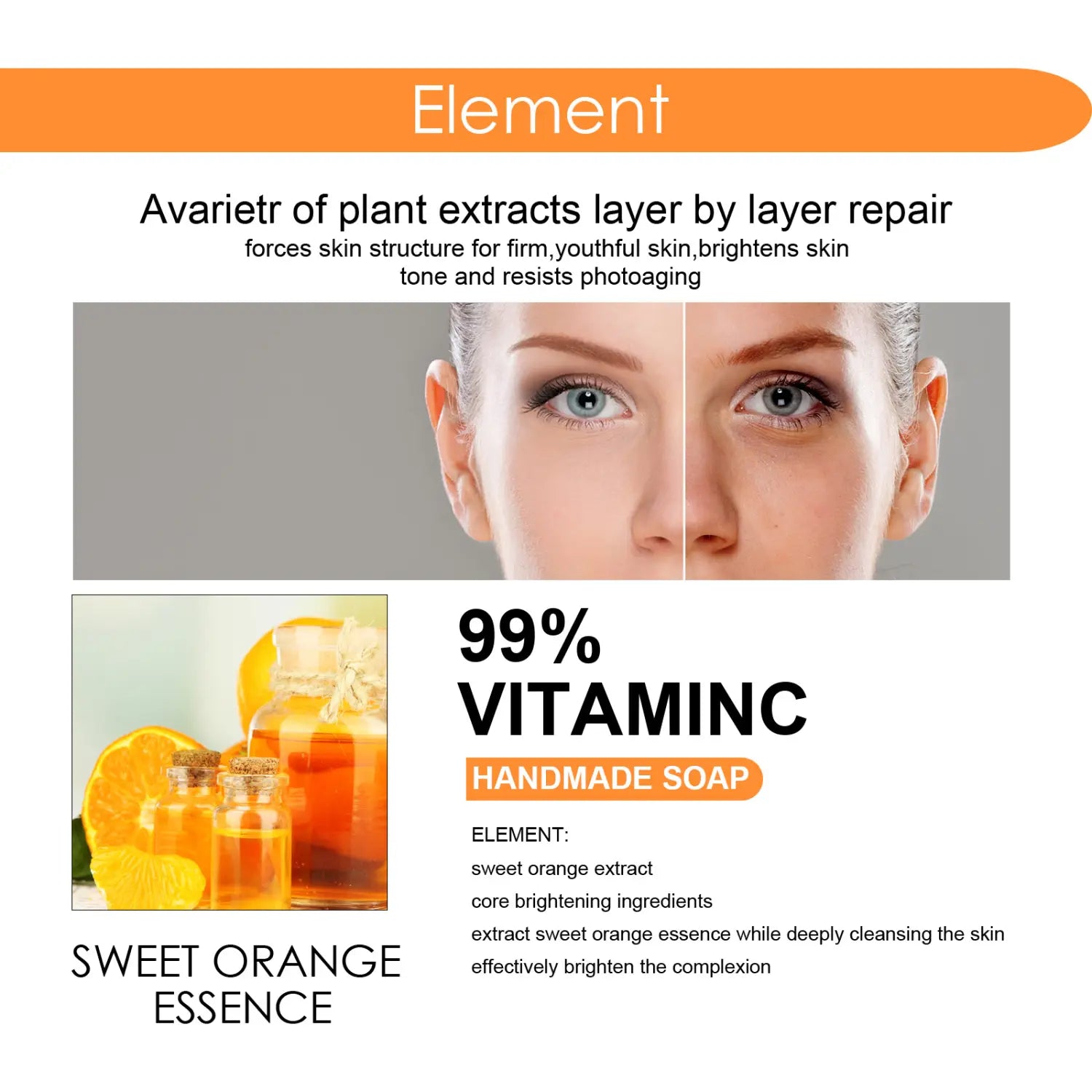 Soap Brightening White Skin Color