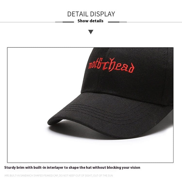 Children’s Baseball Cap Letter Embroidered Peaked Cap