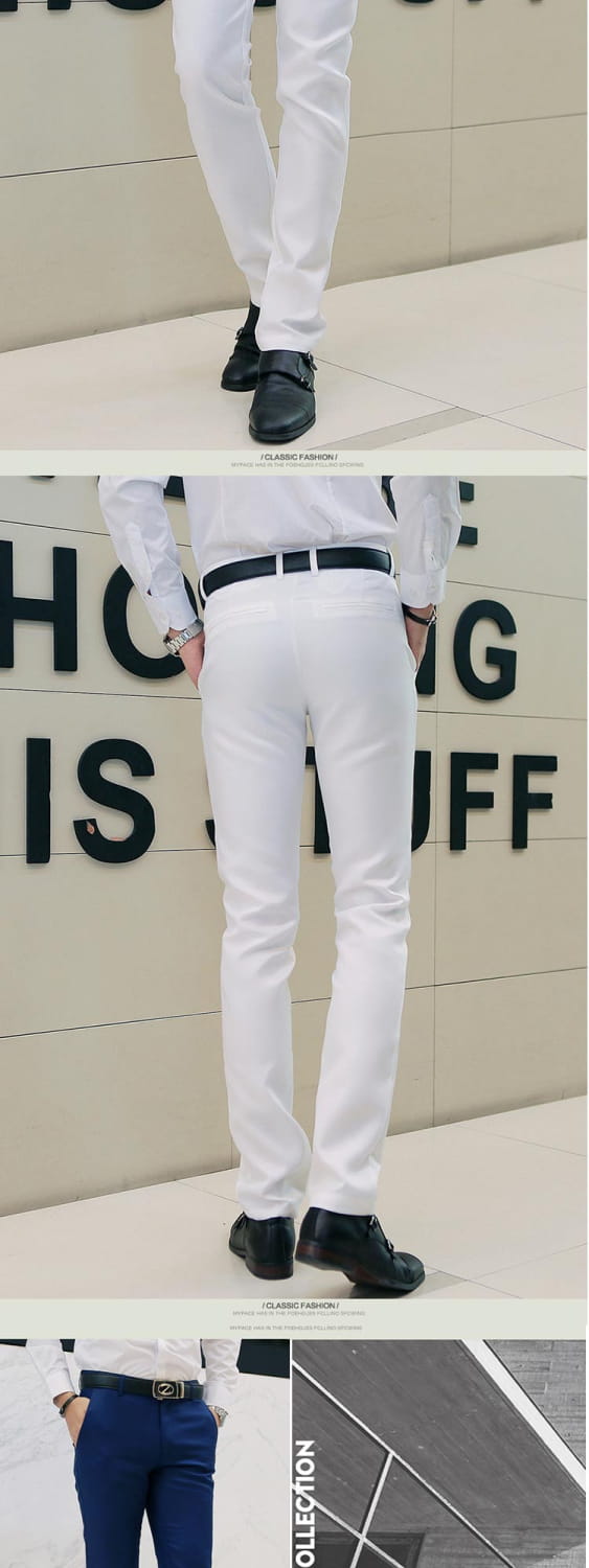 Casual business trousers men Korean slim-fit casual pants