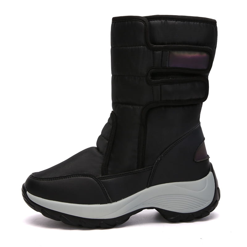 Women’s shoes high-top plus velvet warm cotton shoes