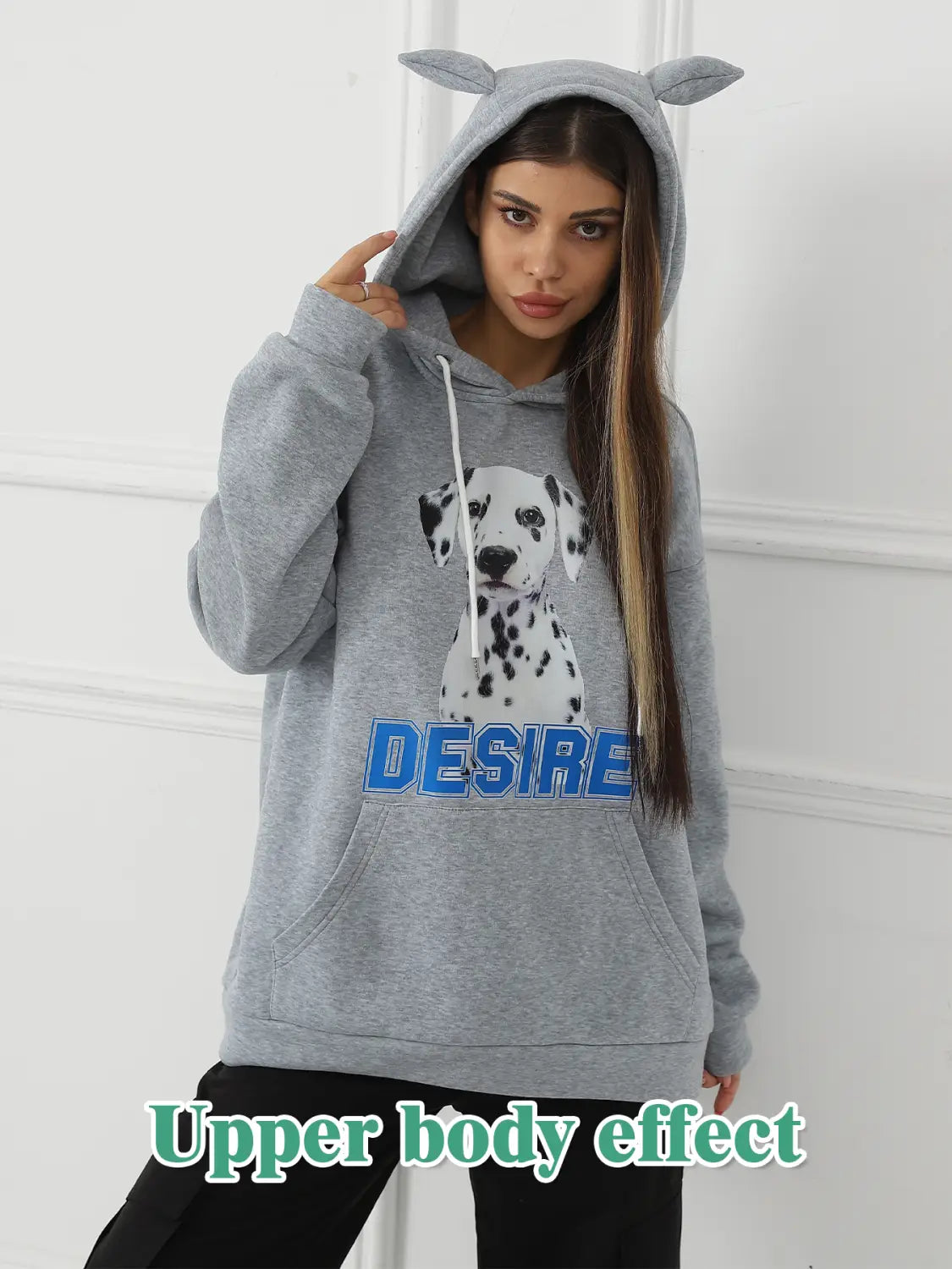 Women’s Fashionable Casual Printed Long Sleeved Sweatshirt
