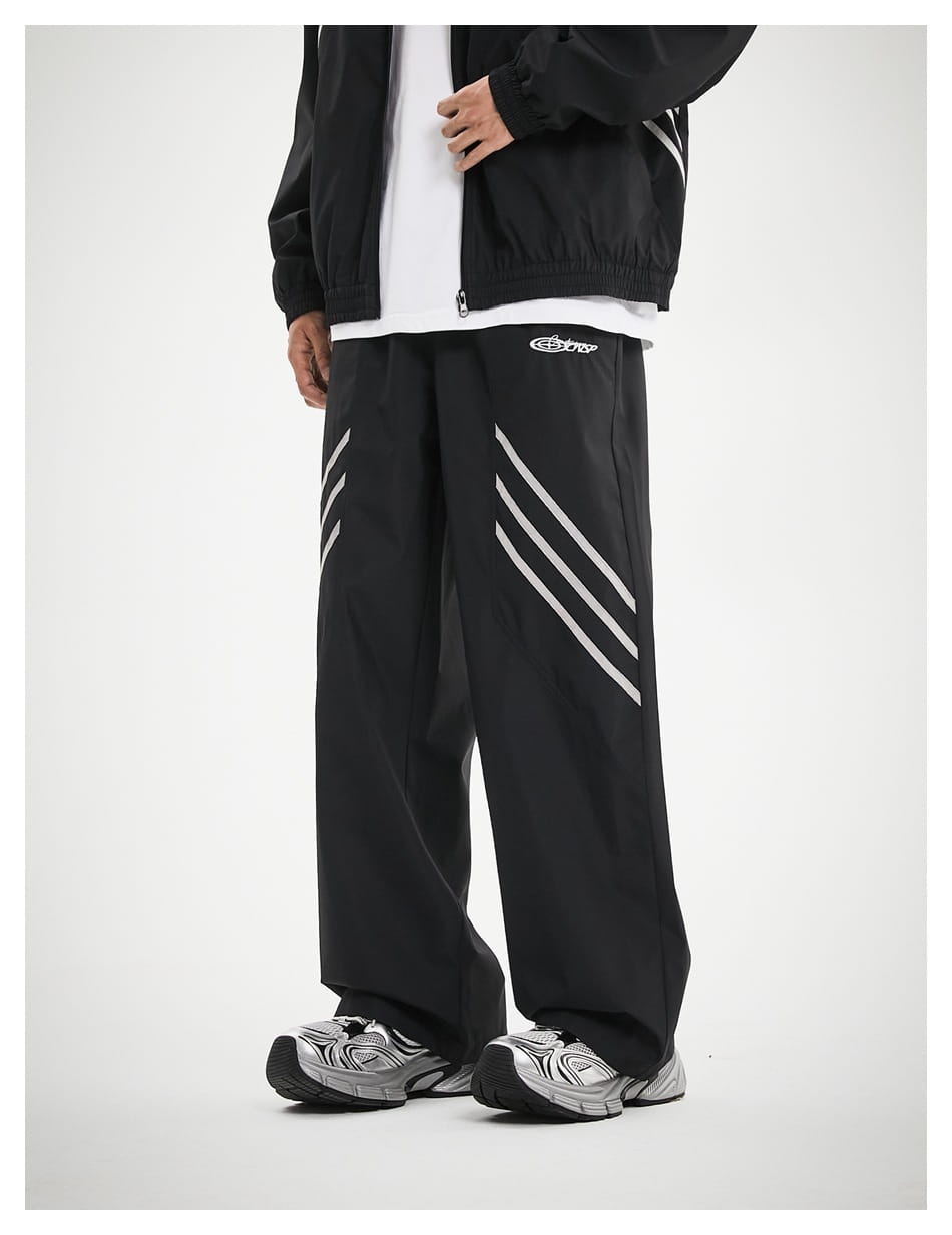Loose Straight Casual Sports Trousers Men