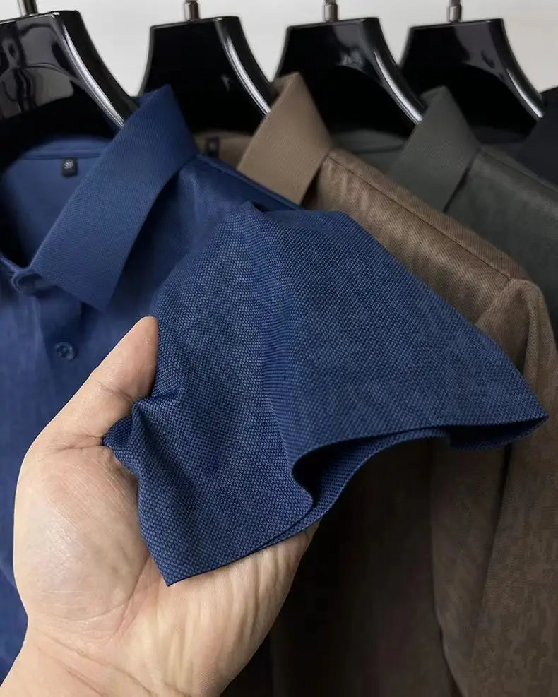 High-end Camouflage Ice Silk Short Sleeve T-shirt Men’s Shirt