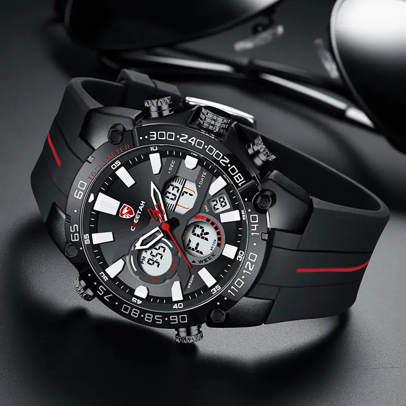 Multifunctional Men’s Waterproof Quartz Watch