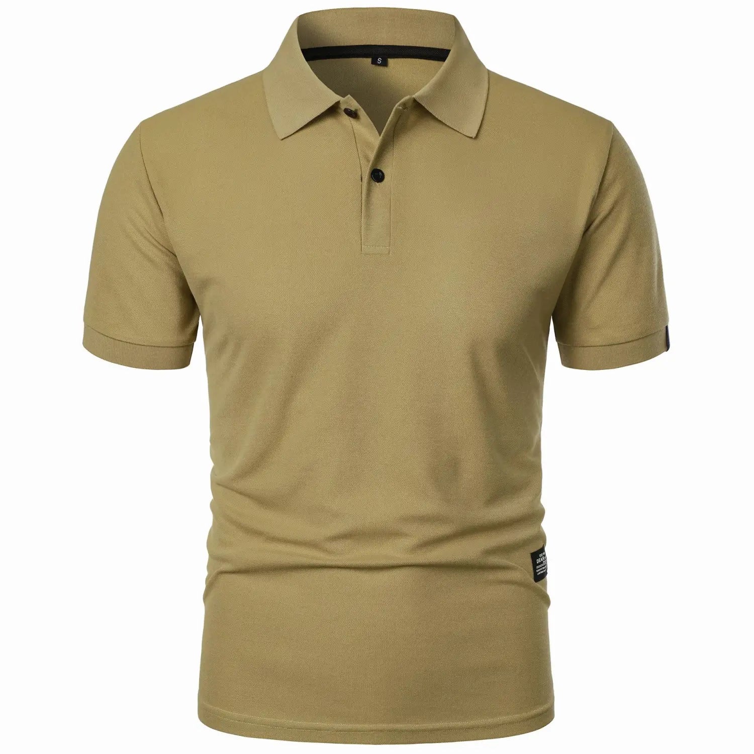 Men’s New Summer Solid Color Slim Short-sleeved Tops