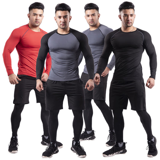 Fitness Clothing Men's High Elastic Breathability Quick Drying Clothes