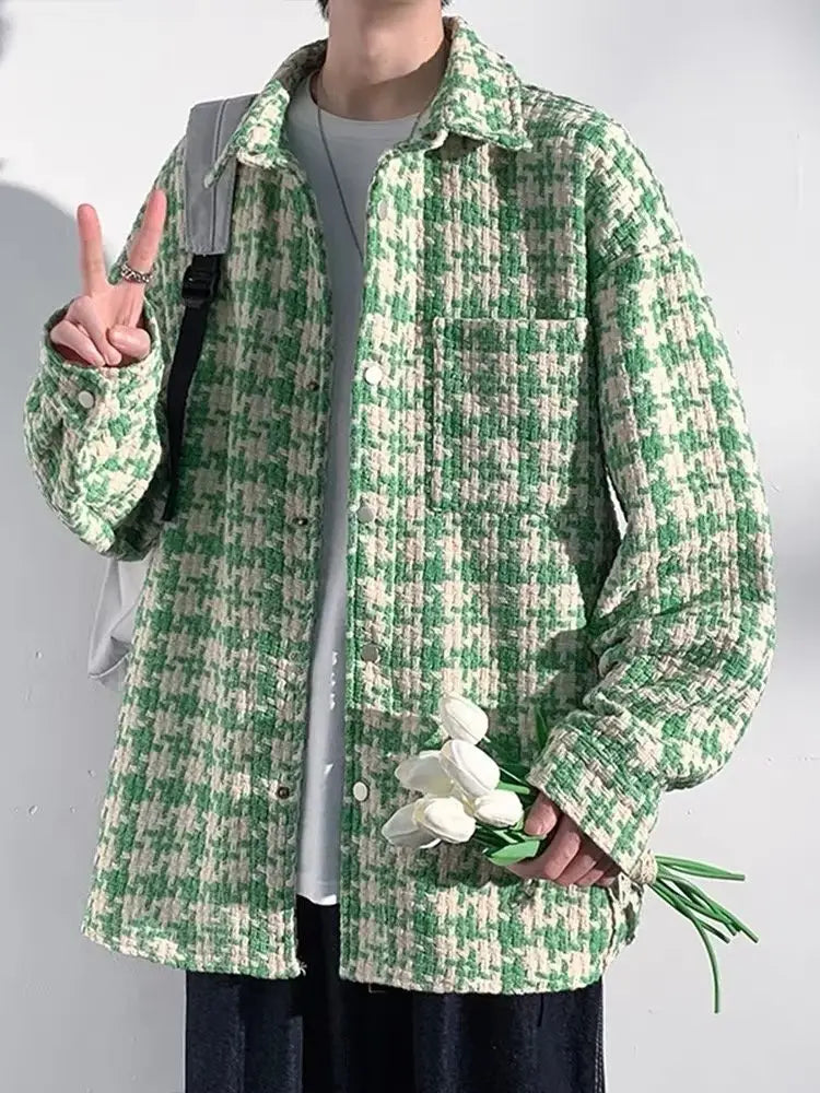 Lapel Men’s Loose Casual Plus Size Jacket Coat