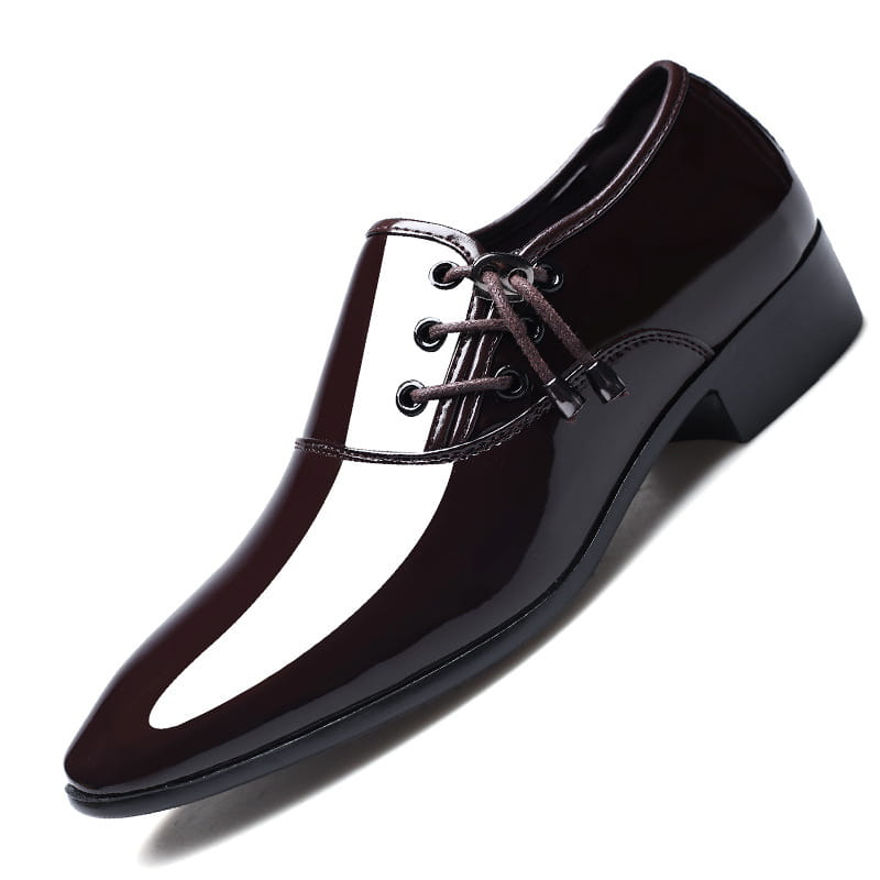 New Men’s Shiny Business Formal Large Size Shoes