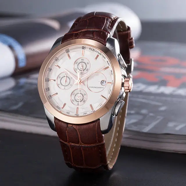 6-hand movement seconds watch - Beyond Trends Hub 