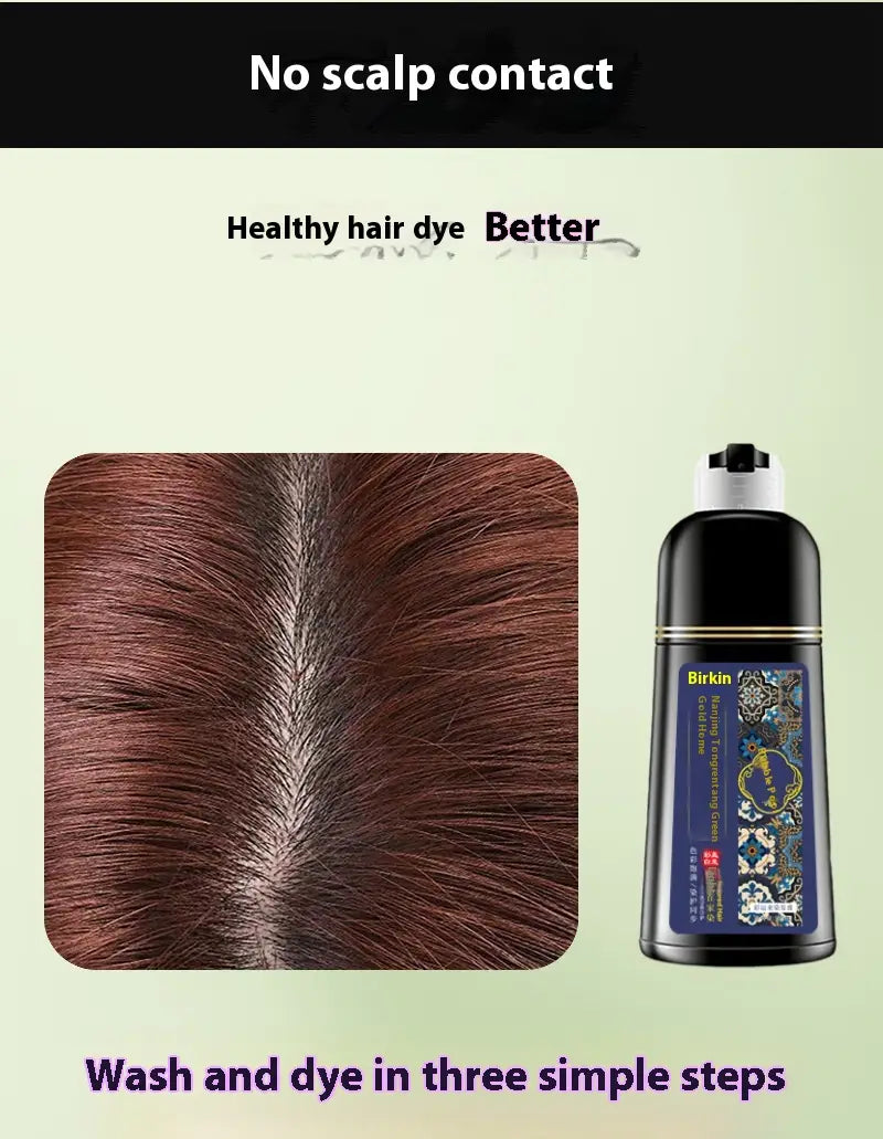 Plants Do Not Hurt Scalp Hair Dye