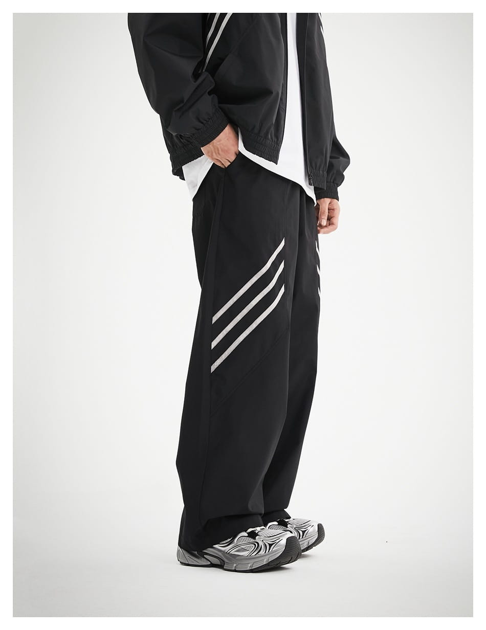Loose Straight Casual Sports Trousers Men