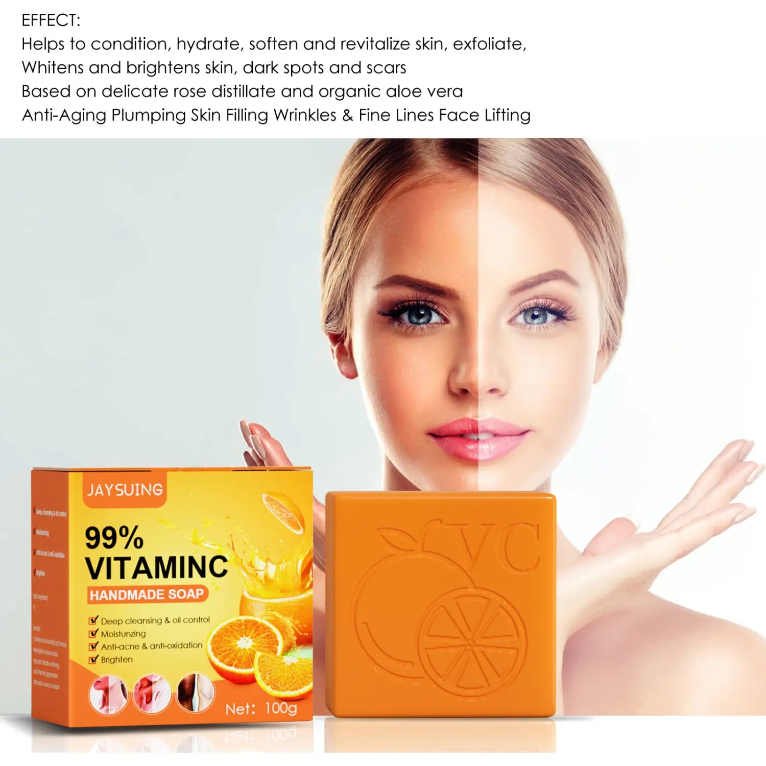 Soap Brightening White Skin Color