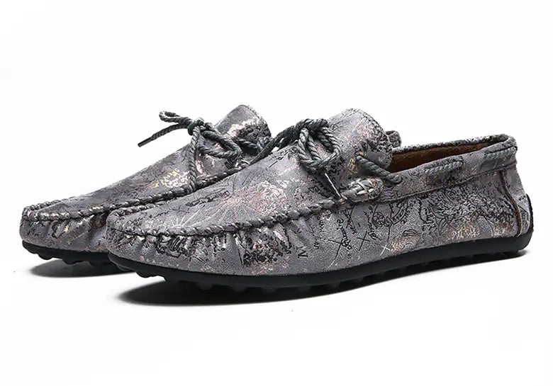 New men’s casual leather shoes