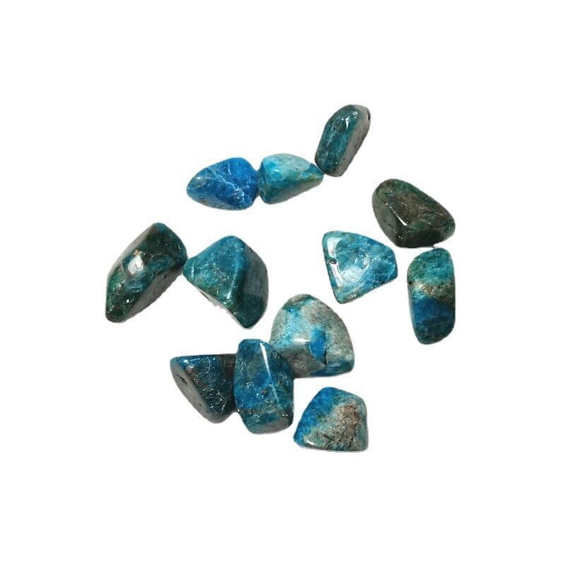Blue Apatite Rolling Stones Polished Ornament