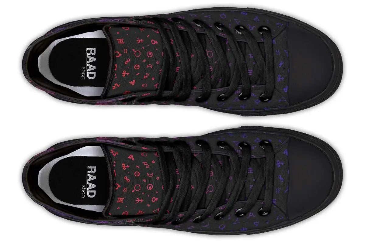 Printed Couple Canvas Shoes