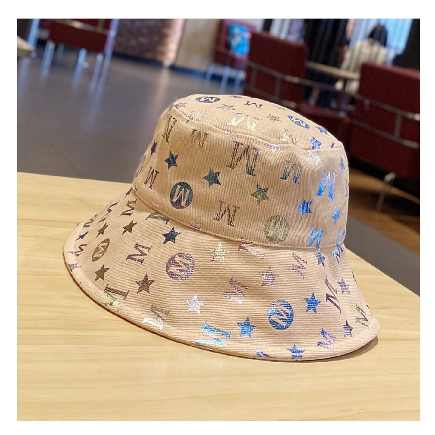 Letters sun hat sun protection sun hat street