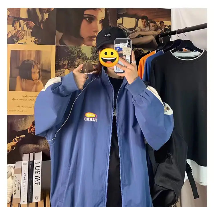 Spring And Autumn Vintage Fashion Coat Men