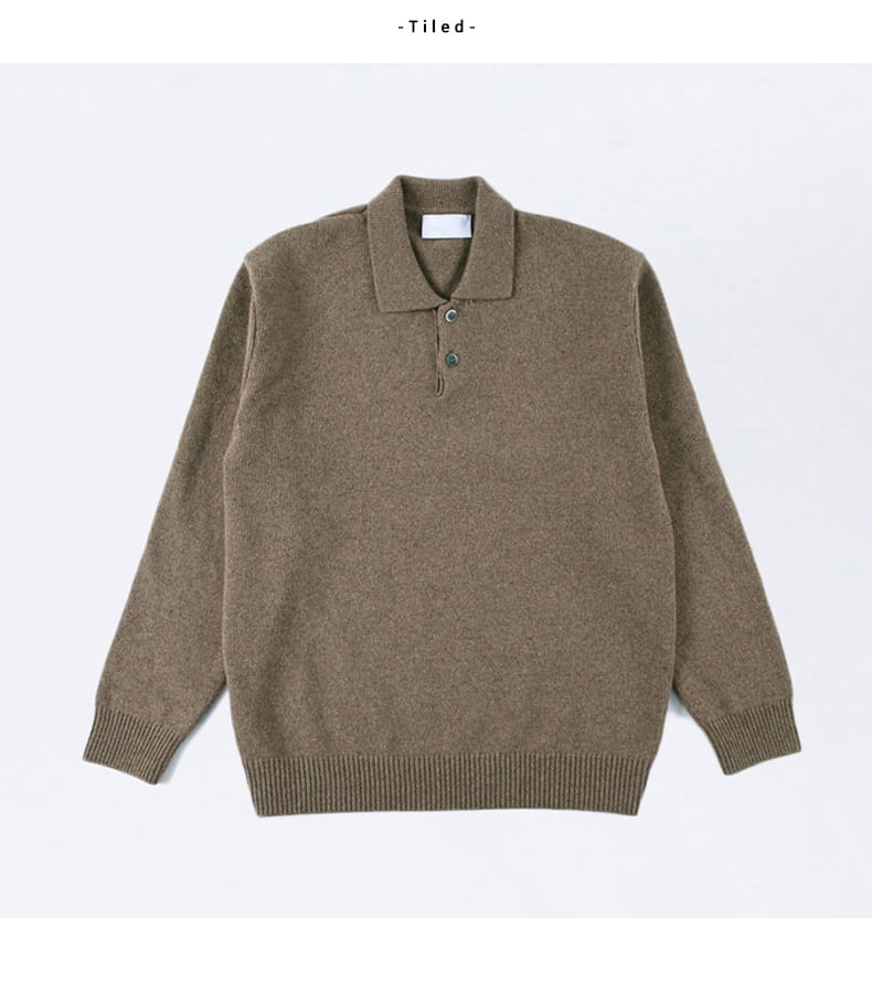 Solid Color Sweater Men’s Versatile Casual Korean Style