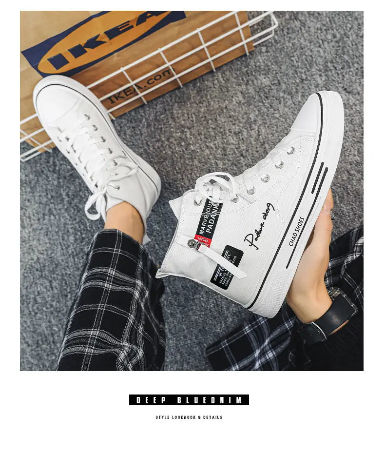 High top board shoes