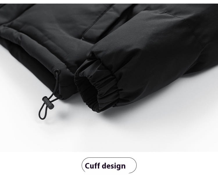 Two Pieces Loose Padded Coat Men