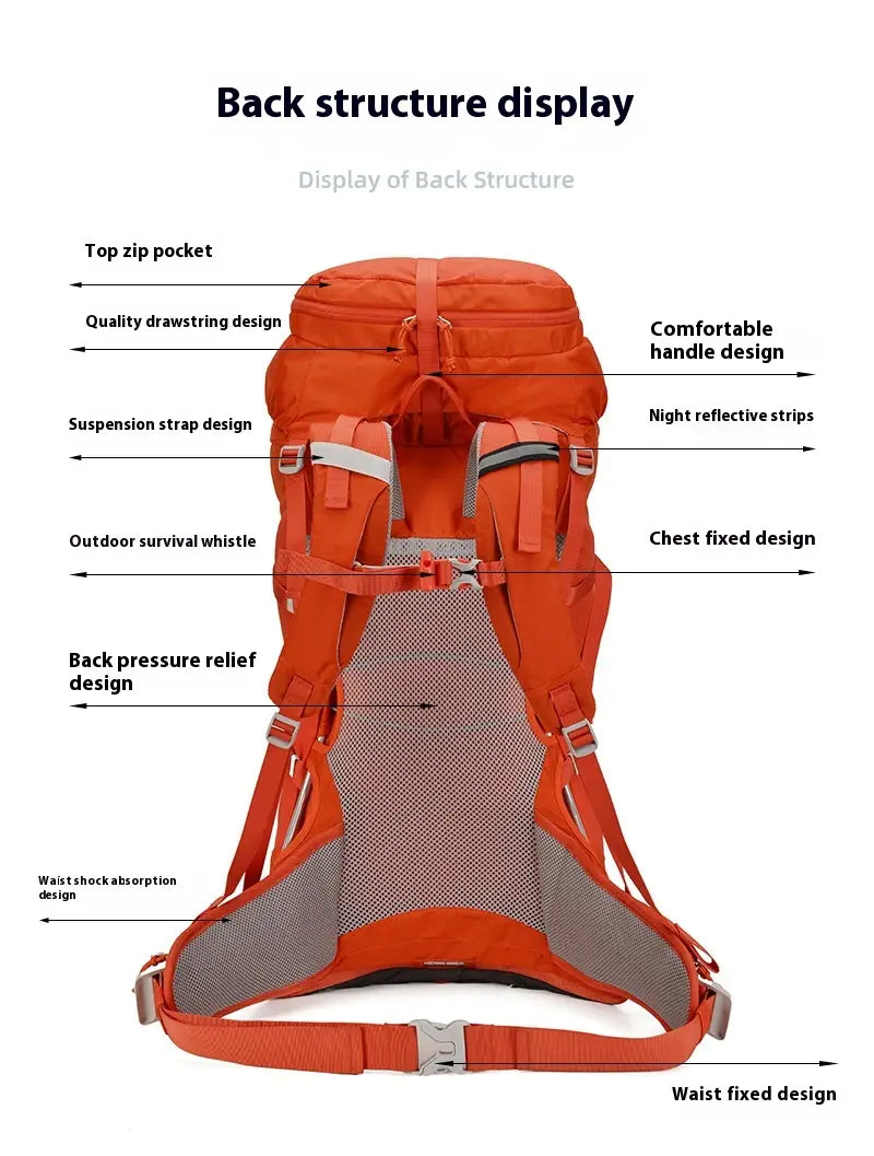 Ultra Light Breathable Hiking Backpack